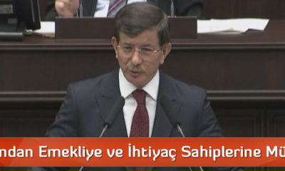 Başbakandan Emekliye ve İhtiyaç Sahiplerine Müjde