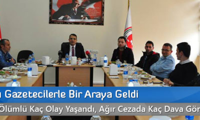 Başsavcı Gazetecilerle Bir Araya Geldi