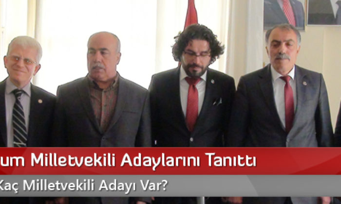 BBP Çorum Milletvekili Adaylarını Tanıttı