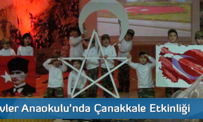 Buharaevler Anaokulu’nda Çanakkale Etkinliği