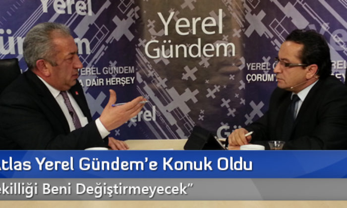 Cengiz Atlas Yerel Gündem’e Konuk Oldu