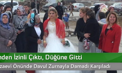 Cezaevinden İzinli Çıktı, Düğüne Gitti