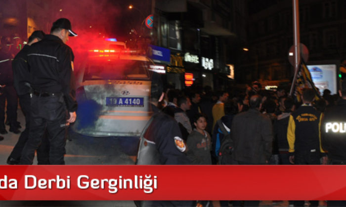 Çorum’da Derbi Gerginliği