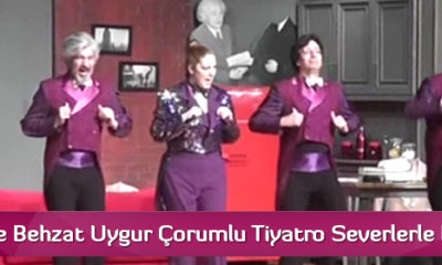 Süheyl ve Behzat Uygur Çorumlu Tiyatro Severlerle Buluştu