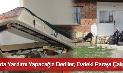 Para ve Gıda Yardımı Yapacağız Dediler, Evdeki Parayı Çalıp Kaçtılar