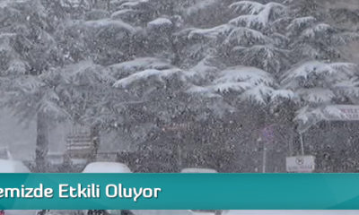 Kar Bölgemizde Etkili Oluyor