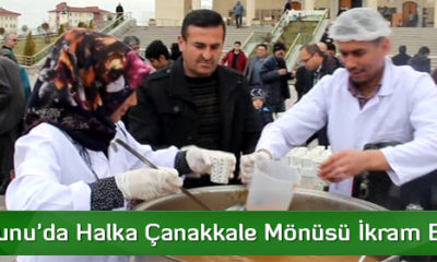 Kastomunu’da Halka Çanakkale Mönüsü İkram Edildi