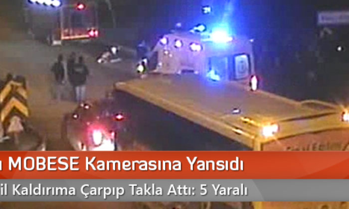Kaza Anı MOBESE Kamerasına Yansıdı