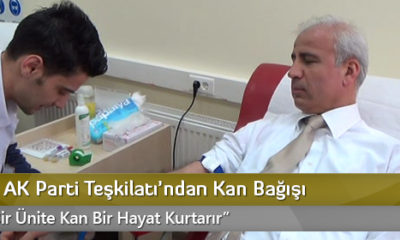 Kırıkkale AK Parti Teşkilatı’ndan Kan Bağışı