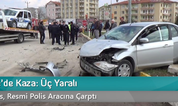 Kırıkkale’de Kaza: Üç Yaralı