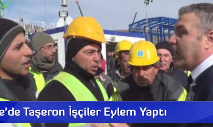 Kırıkkale’de Taşeron İşçiler Eylem Yaptı