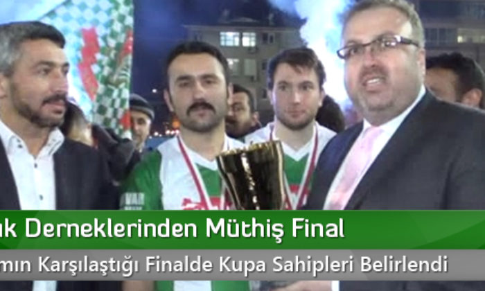 Osmancık Derneklerinden Müthiş Final