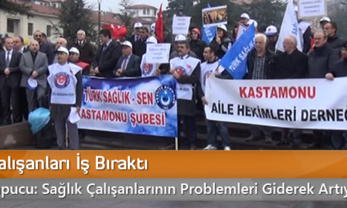 Sağlık Çalışanları İş Bıraktı