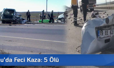 Sungurlu’da Feci Kaza: 5 Ölü