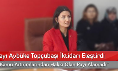 MHP Adayı Aybüke Topçubaşı İktidarı Eleştirdi