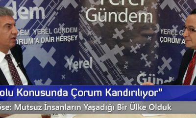 “Demiryolu Konusunda Çorum Kandırılıyor”