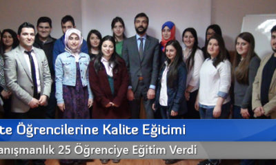 Üniversite Öğrencilerine Kalite Eğitimi