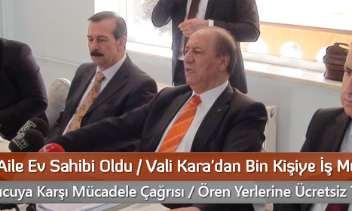 8 Yoksul Aile Ev Sahibi Oldu