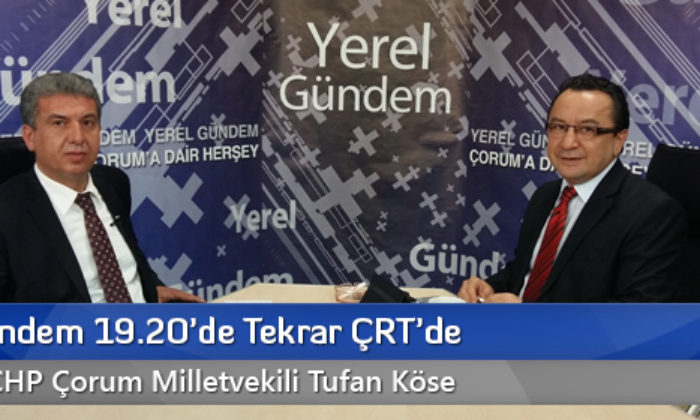 Yerel Gündem 19.20’de Tekrar ÇRT’de