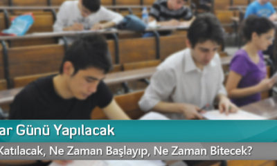 YGS Pazar Günü Yapılacak