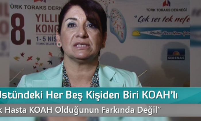 40 Yaş Üstündeki Her Beş Kişiden Biri KOAH’lı