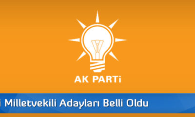 AK Parti’nin Milletvekili Listesi Belli Oldu