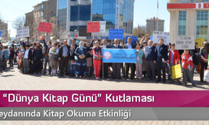 Alaca’da “Dünya Kitap Günü” Kutlaması