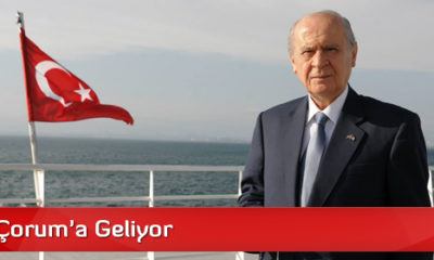 Bahçeli Çorum’a Geliyor