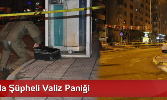 Çorum’da Şüpheli Valiz Paniği