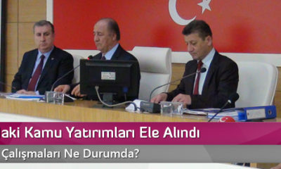 Çorum’daki Kamu Yatırımları Ele Alındı