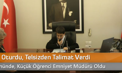 Makama Oturdu, Telsizden Talimat Verdi