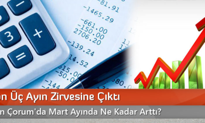Enflasyon Üç Ayın Zirvesine Çıktı