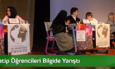 İmam Hatip Öğrencileri Bilgide Yarıştı
