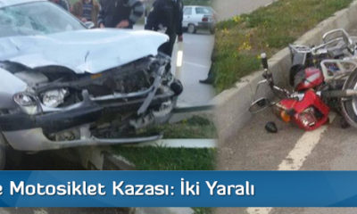 İskilip’te Motosiklet Kazası: İki Yaralı