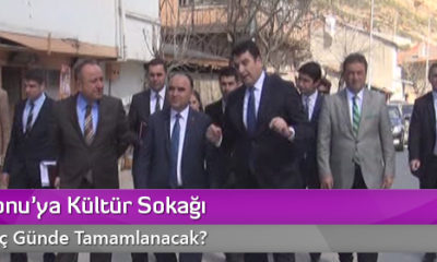 Kastamonu’ya Kültür Sokağı