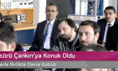 Kilis Rektörü Çankırı’ya Konuk Oldu