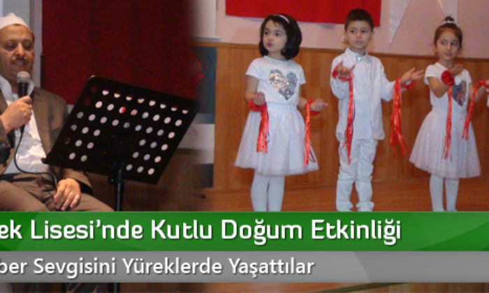 Kız Meslek Lisesi’nde Kutlu Doğum Etkinliği