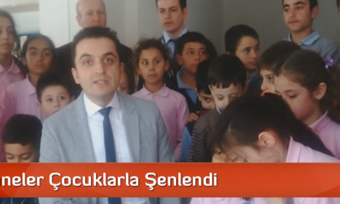 Kütüphaneler Çocuklarla Şenlendi