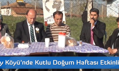 Ömerbey Köyü’nde Kutlu Doğum Haftası Etkinliği