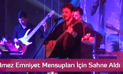 Orhan Ölmez Emniyet Mensupları İçin Sahne Aldı