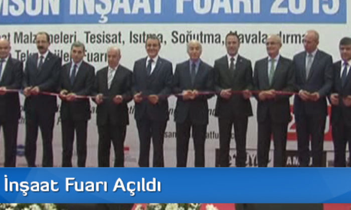 Samsun İnşaat Fuarı Açıldı