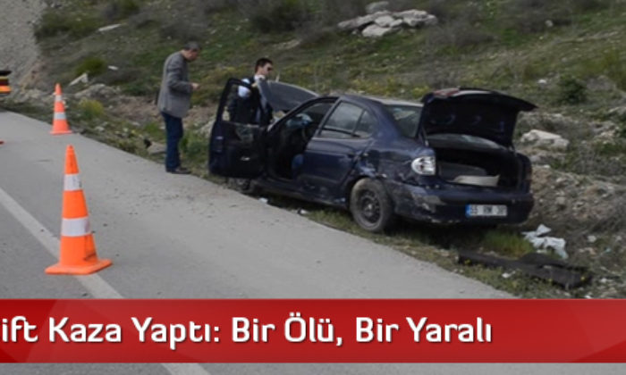 Subay Çift Kaza Yaptı: Bir Ölü, Bir Yaralı