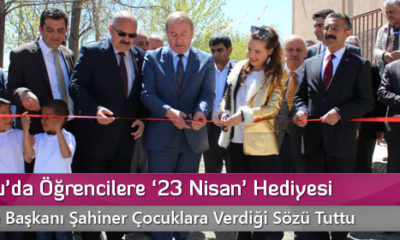 Sungurlu’da Öğrencilere ‘23 Nisan’ Hediyesi