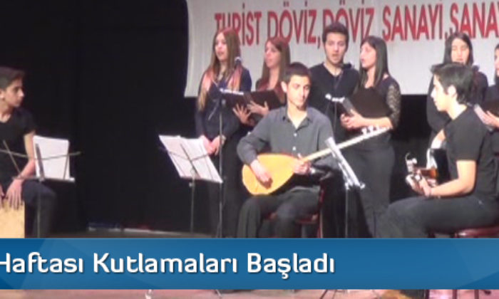 Turizm Haftası Kutlamaları Başladı