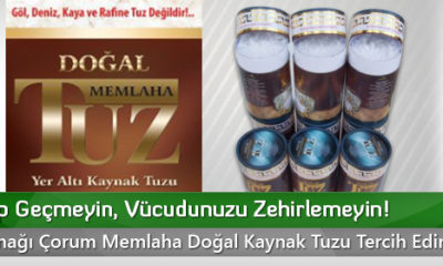 Tuz Deyip Geçmeyin, Kendinizi Zehirlemeyin!