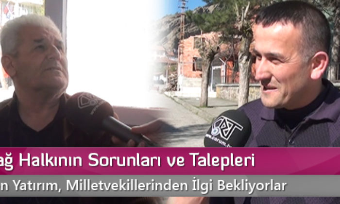 Uğurludağ Halkının Sorunları ve Talepleri