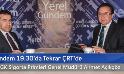 Yerel Gündem 19.30’da Tekrar ÇRT’de