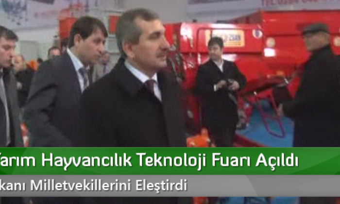 Yozgat Tarım Hayvancılık Teknoloji Fuarı Açıldı