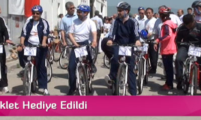200 Bisiklet Hediye Edildi