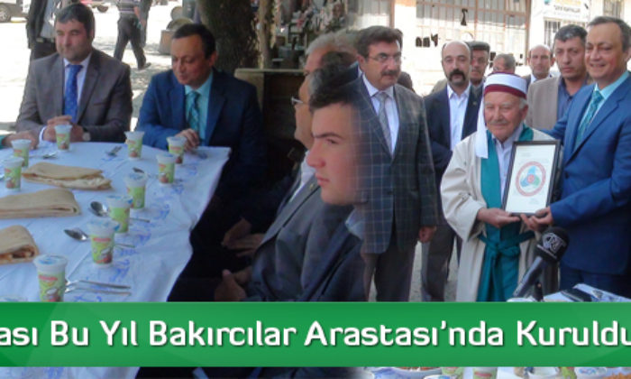 Ahi Sofrası Bu Yıl Bakırcılar Arastası’nda Kuruldu